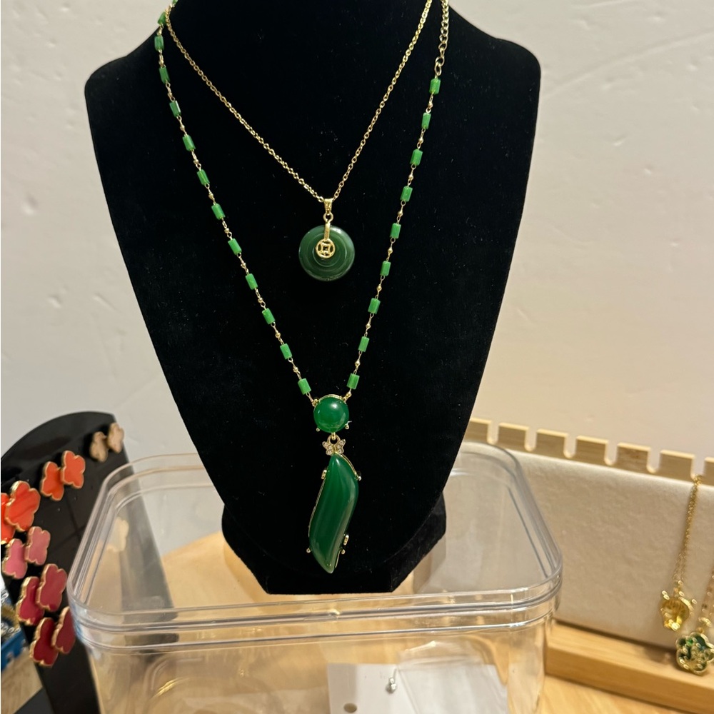 JADE AMY NECKLACE - Picture 7 of 9